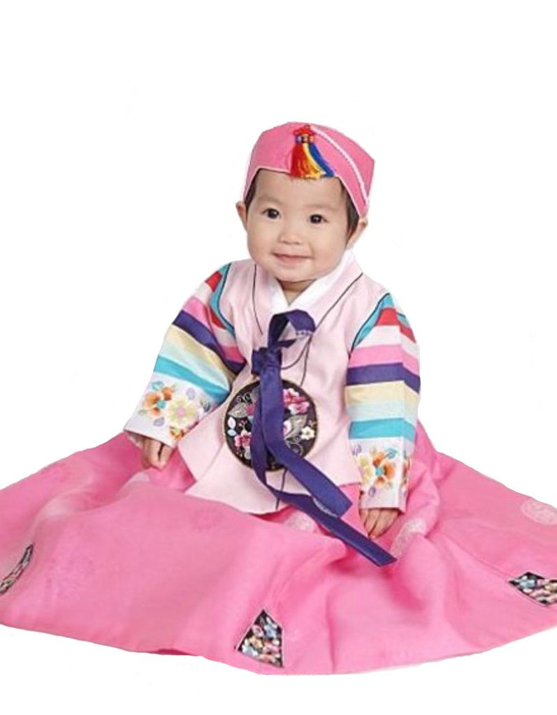 Customer Gallery: Pink Palace Hanbok Size 1