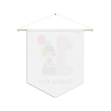 Personalized First Birthday Korean Hanbok Girl Pennant Party Decoration