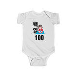 Little Seouls Girl 100th Day Celebration Baek-il Onesie