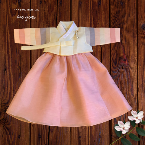 1st Birthday Girl Simplicity Hanbok