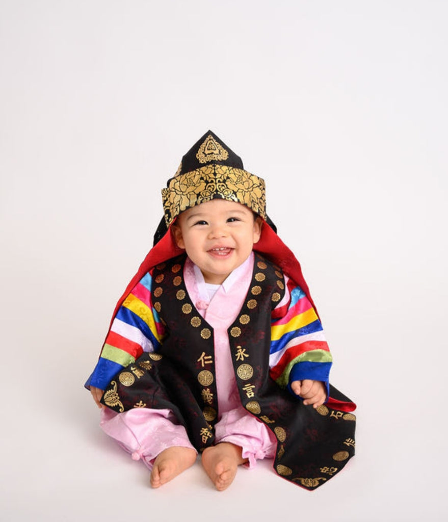 Customer Gallery: Traditional Korean Baby Boy Hanbok