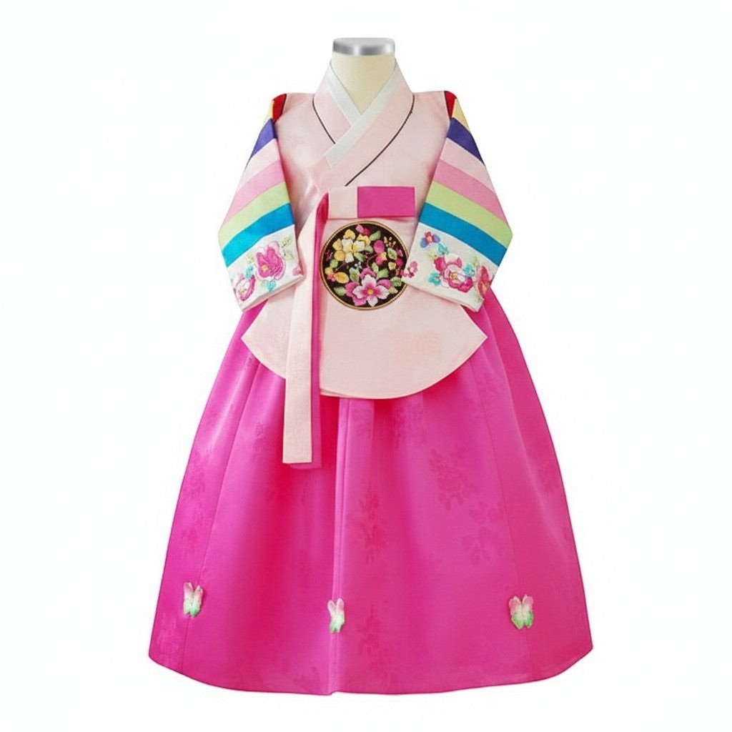 Girl Hanbok Rentals 1 Year Size