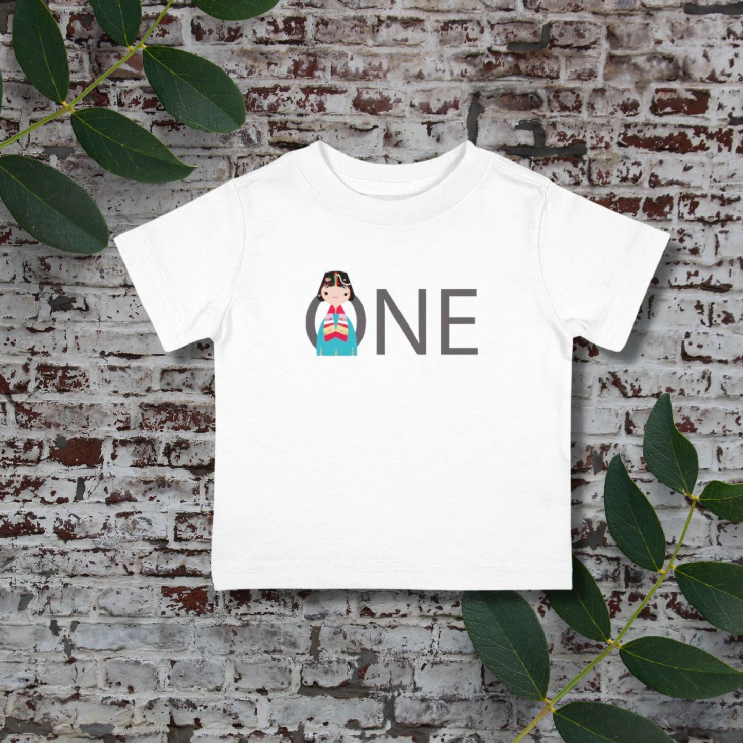 One Year Hanbok Girl T Shirt
